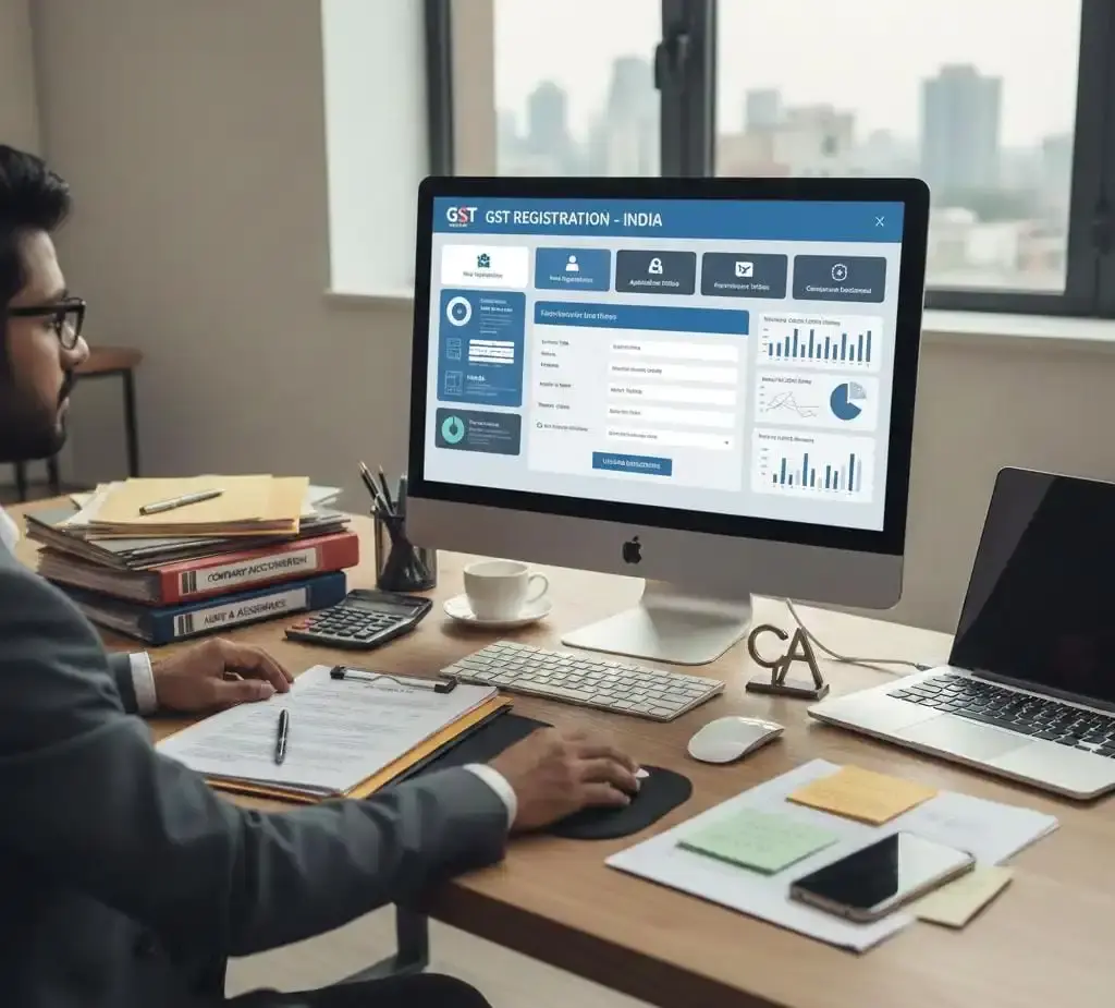 CA services for GST registration and company incorporation in India